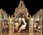 unknow artist Triptych The Adoration of the Magi china oil painting artist